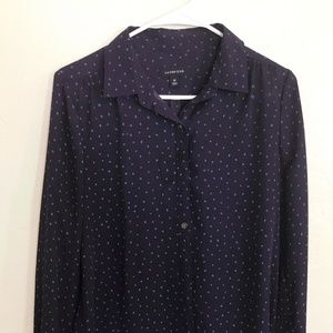 Navy Work Blouse